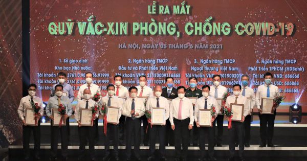 Doanh nghiệp than, điện, xăng dầu góp 1.200 tỉ vào Quỹ vaccine COVID-19