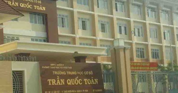 Học sinh trường THCS Trần Quốc Toản ở TP Thủ Đức dương tính COVID-19