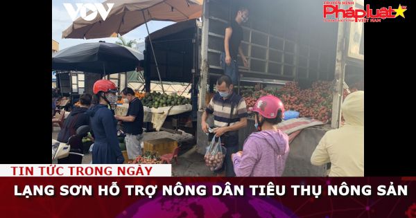 Lạng Sơn hỗ trợ nông dân tiêu thụ nông sản