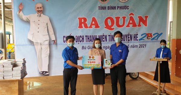 Thanh niên Bình Phước khởi động hè tình nguyện