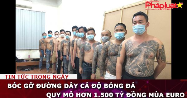 Bóc gỡ đường dây cá độ bóng đá quy mô hơn 1.500 tỷ đồng mùa Euro