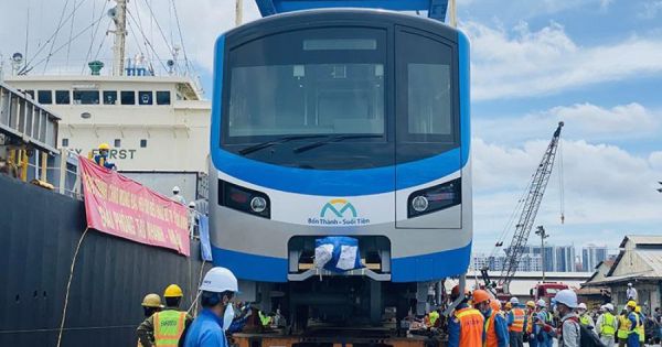 4 ngày nữa 2 đoàn tàu metro tiếp theo sẽ về tới TP.HCM