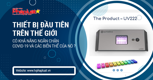Thiết bị đầu tiên trên thế giới có khả năng ngăn chặn virus corona và các biến thể của nó?