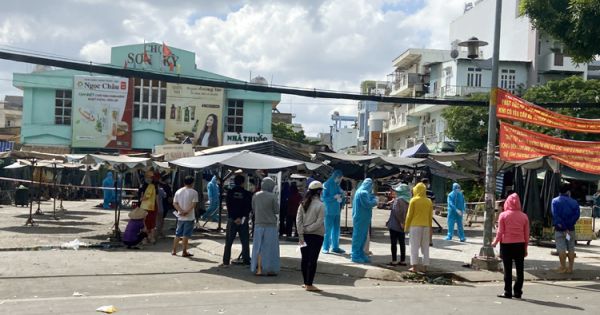 TP.HCM phong tỏa chợ Sơn Kỳ, khẩn trương lấy mẫu xét nghiệm tiểu thương