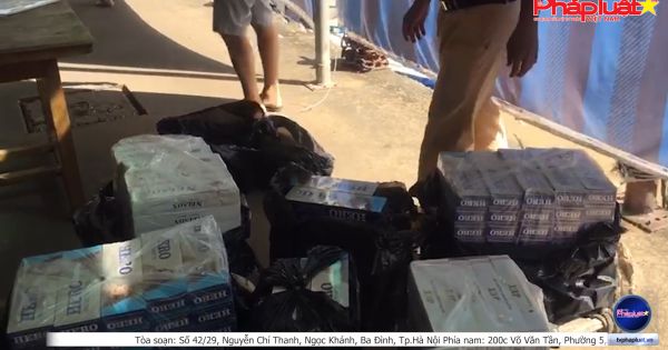 An Giang: Phát hiện, bắt giữ 3.750 bao thuốc lá ngoại và nhiều tân dược nghi vấn nhập lậu