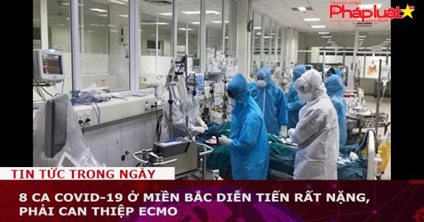8 ca Covid-19 ở miền Bắc diễn tiến rất nặng, phải can thiệp ECMO