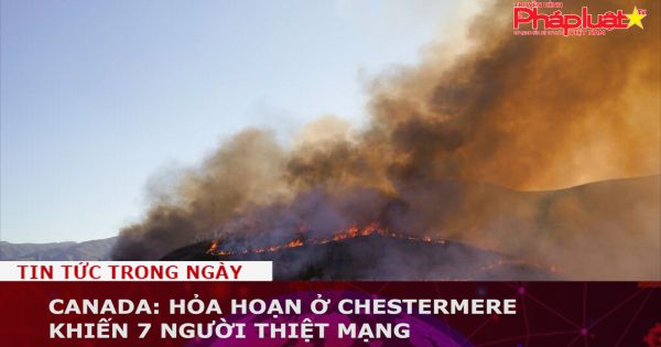 Canada: Hỏa hoạn ở Chestermere, 7 người thiệt mạng