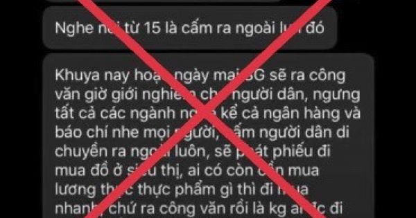 TP Hồ Chí Minh bác bỏ thông tin phong toả toàn thành phố từ 0 giờ ngày 15/7