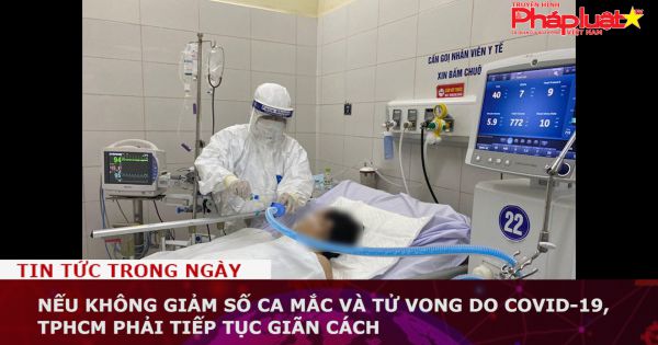 Nếu không giảm số ca mắc và tử vong do COVID-19, TPHCM phải tiếp tục giãn cách