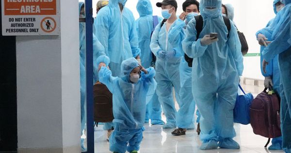 196 bà con Bình Định từ TP.HCM đã về tới quê nhà