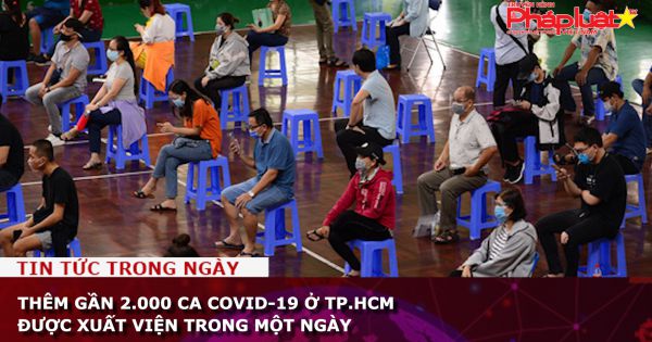 Thêm gần 2.000 ca COVID-19 ở TP.HCM được xuất viện trong một ngày