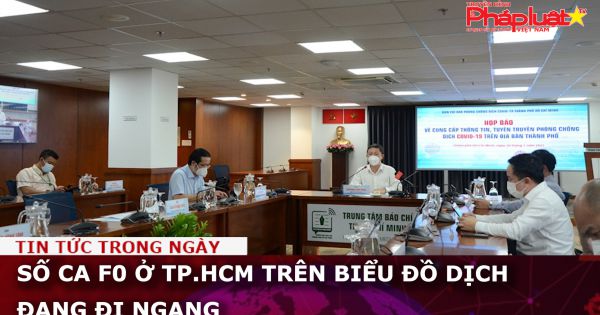 Số ca F0 ở TP.HCM trên biểu đồ dịch đang đi ngang