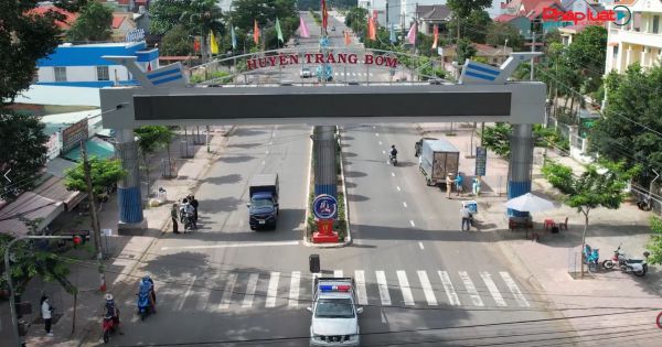 Đồng Nai: Công An huyện Trảng Bom tăng cường chỉ thị 16