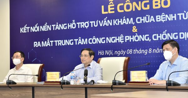 Ra mắt hệ thống dữ liệu và các nền tảng phòng chống dịch thống nhất, liên thông