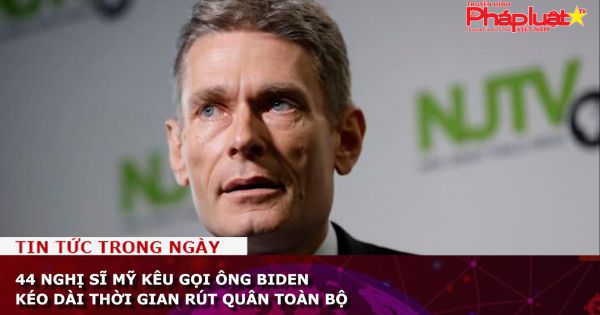 44 nghị sĩ Mỹ kêu gọi ông Biden kéo dài thời gian rút quân toàn bộ