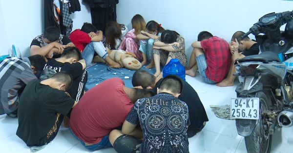 Bạc Liêu: Bắt quả tang 14 đối tượng tụ tập sử dụng trái phép chất ma túy