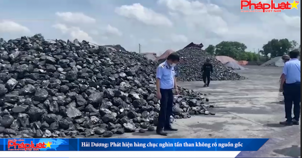 Hải Dương: Phát hiện hàng chục nghìn tấn than không rõ nguồn gốc