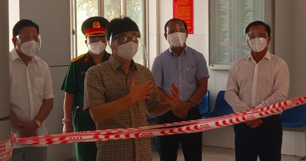 Phó Thủ tướng Vũ Đức Đam kiểm tra công tác phòng, chống dịch COVID-19 tại Long An