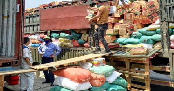 Đường sắt Việt Nam chuyển miễn phí gần 1.000 tấn hàng hỗ trợ các tỉnh phía Nam chống dịch