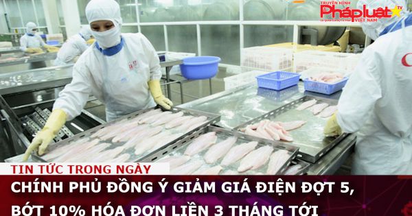 Chính Phủ đồng ý giảm giá điện đợt 5, bớt 10% hóa đơn liền 3 tháng tới