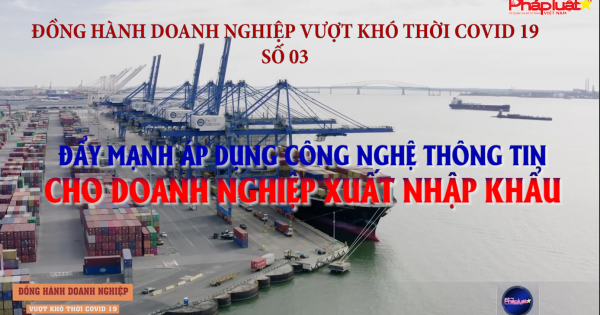 Đồng hành DN vượt khó thời Covid 19 - số 03: Đẩy mạnh áp dụng CNTT cho DN XNK