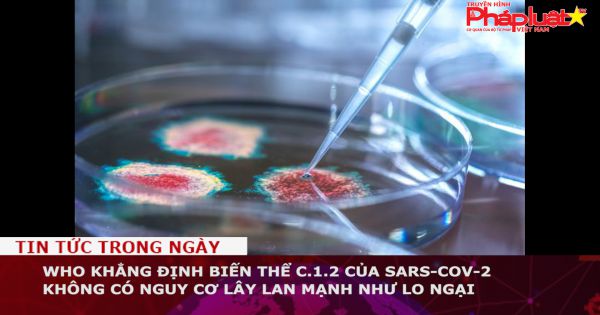 WHO khẳng định biến thể C.1.2 của SARS-CoV-2 không có nguy cơ lây lan mạnh như lo ngại