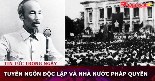 Tuyên ngôn độc lập và Nhà nước pháp quyền