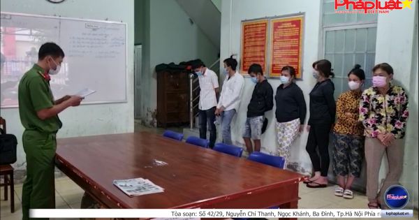 Kiên Giang: Xử phạt hành chính 07 đối tượng đánh bạc trong lúc giãn cách xã hội