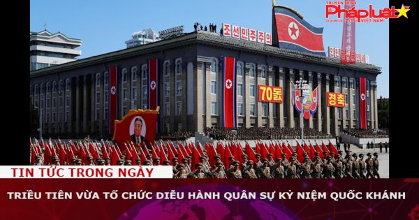 Triều Tiên vừa tổ chức diễu hành quân sự kỷ niệm Quốc khánh