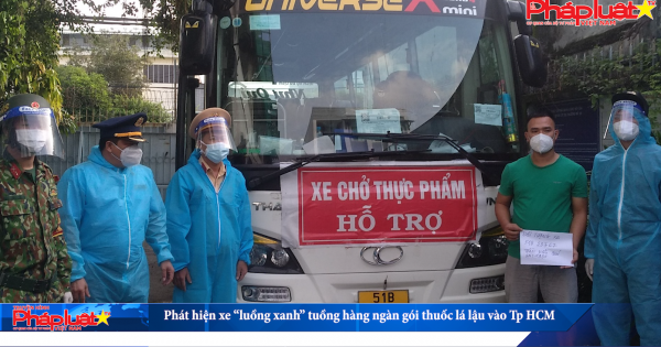 Phát hiện xe “luồng xanh” tuồn hàng ngàn gói thuốc lá lậu vào Tp HCM