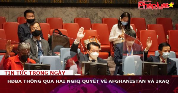 HĐBA thông qua hai nghị quyết về Afghanistan và Iraq