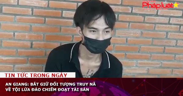 An Giang: Bắt giữ đối tượng truy nã về tội lừa đảo chiếm đoạt tài sản