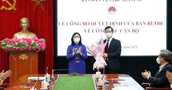 Ông Triệu Tài Vinh giữ chức Phó Trưởng Ban Dân vận Trung ương