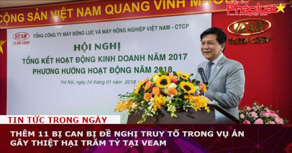 Thêm 11 bị can bị đề nghị truy tố trong vụ án gây thiệt hại trăm tỷ tại VEAM