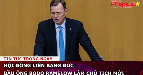 Hội đồng liên bang Đức bầu ông Bodo Ramelow làm Chủ tịch mới