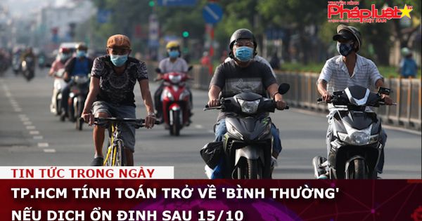 TP.HCM tính toán trở về 