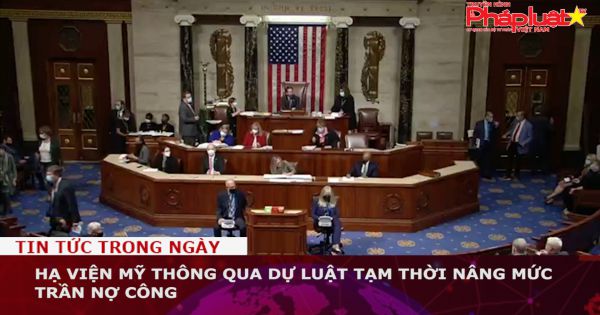 Hạ viện Mỹ thông qua dự luật tạm thời nâng mức trần nợ công