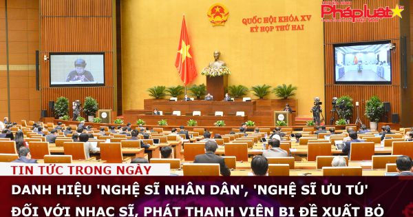 Đề xuất bỏ danh hiệu 