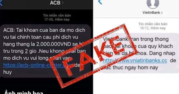 Tình hình tội phạm công nghệ cao giả mạo tin nhắn ngân hàng tăng cao, Ngân hàng Nhà nước báo động