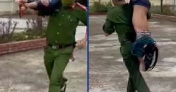 Thượng úy công an cứu sống bé gái bị đuối nước đã tím tái tại Thanh Hóa