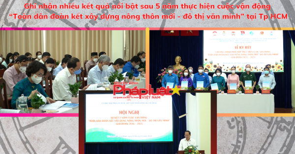 Ghi nhận nhiều kết quả nổi bật sau 5 năm thực hiện cuộc vận động “Toàn dân đoàn kết xây dựng nông thôn mới - đô thị văn minh” tại Tp HCM
