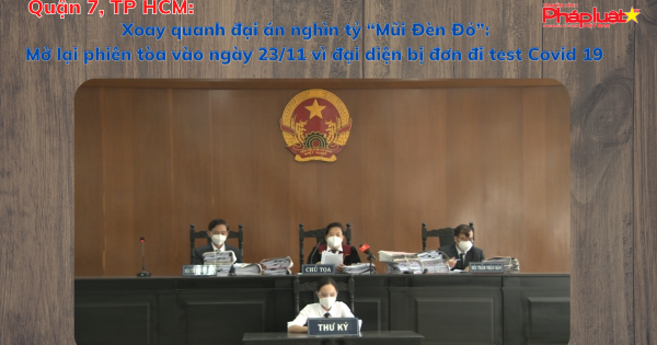 Đại án nghìn tỷ “Mũi Đèn Đỏ”: Đại diện bị đơn xin hoãn phiên tòa vì tiếp xúc F0