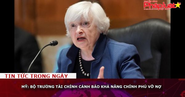 Mỹ: Bộ trưởng Tài chính cảnh báo khả năng chính phủ vỡ nợ