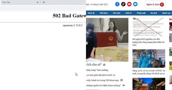 Xử phạt hành chính 7,5 triệu đồng, đối tượng tấn công Báo điện tử VOV