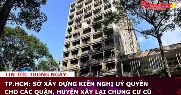 TP.HCM: Sở Xây dựng kiến nghị uỷ quyền cho các quận, huyện xây lại chung cư cũ