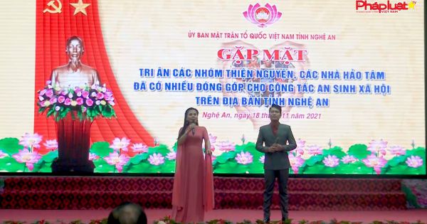 Ủy ban MTTQ Việt Nam tỉnh Nghệ An tri ân các nhà hảo tâm