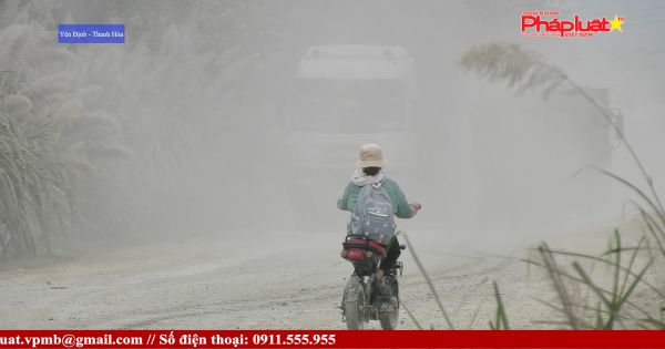 Huyện Yên Định, Thanh Hóa: Một màu “bụi trắng ảm đạm” bao trùm làng nghề khai thác đá