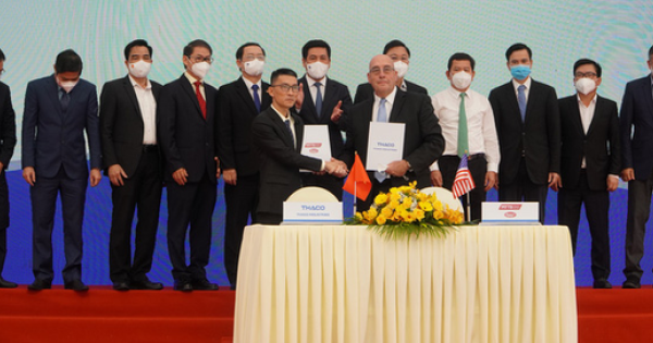 870 sơ mi rơ mooc đầu tiên chính thức được THACO xuất khẩu sang Mỹ