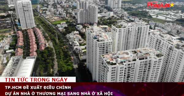 TP.HCM đề xuất điều chỉnh dự án nhà ở thương mại sang nhà ở xã hội
