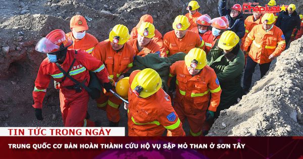 Trung Quốc cơ bản hoàn thành cứu hộ vụ sập mỏ than ở Sơn Tây